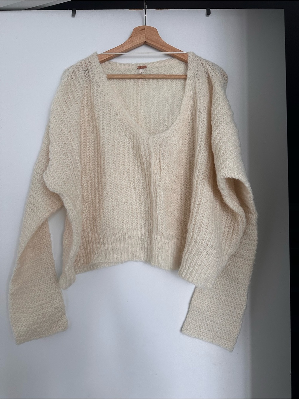 Free People V-Neck Knit Women's Sweater
